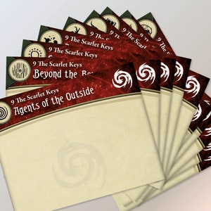 Scarlet Keys Arkham Horror LCG Deck Box Dividers
