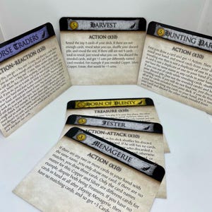 Dominion - CORNUCOPIA - Divisori per carte da gioco - Carte stampate di alta qualità