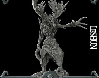 LESHUN FEY | Wendigo - Miniature - All Sizes | Dungeons and Dragons | Pathfinder | War Gaming