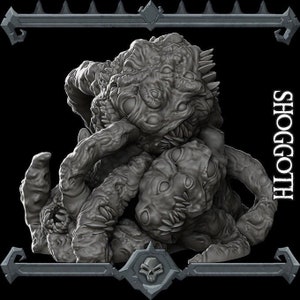 SHOGGOTH - Modelo de resina em miniatura | Todos os tamanhos | Dungeons and Dragons | Pathfinder | War Gaming