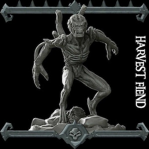 HARVEST FIEND - Miniature Model | Dungeons and Dragons | Pathfinder | War Gaming I RPG