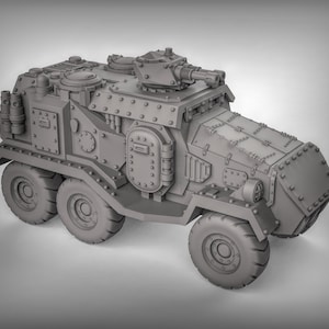 AFV Armoured Fighting Vehicle Model Kit - Taurox Proxy I Tank Collection for Miniature Wargames & Terrain