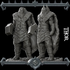 THOR - Miniature - All Sizes | Dungeons and Dragons | Pathfinder | War Gaming