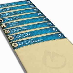 Le bord de la terre - Séparateurs de boîtes de dialogue LCG Horreur à Arkham