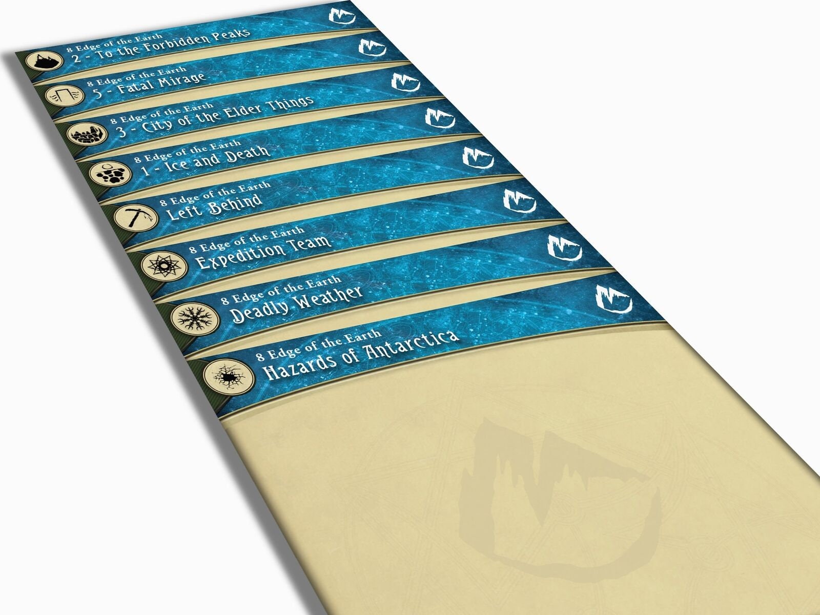 Edge of the Earth - Arkham Horror LCG Deck Box Dividers - Etsy