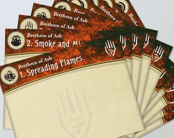 Brethren of Ash - Core Set Arkham Horror LCG Deck Box Dividers