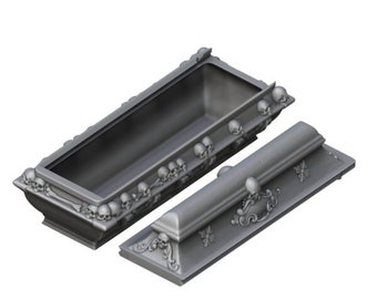 Casket Dice Box Dice Box Storage Container | Mythic Mugs