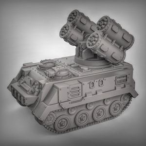 MK Rocket Model Kit - Tank Collection for 28mm Miniature Wargames & Terrain
