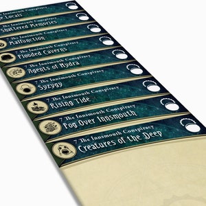 The Innsmouth Conspiracy - Séparateurs de boîtes de dialogue LCG Horreur à Arkham