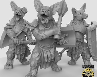 Corgi Resin Miniatures for DnD | Tabletop Gaming I Dungeons and Dragons | Pathfinder I RPG