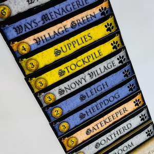 Dominion - MENAGERIE - Game Card Dividers - High Quality Printed Cards