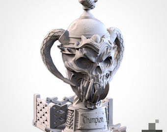 The Game of Destiny - 'Skull Trophy' Dice Tower