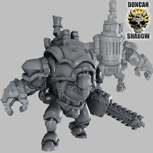 Holy Golem Chain Saw for Dungeons & Dragons | Board RPGs I War Gaming | Tabletop Gaming