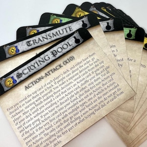Dominion - INTRIGUE  - Game Card Dividers - High Quality Printed Cards