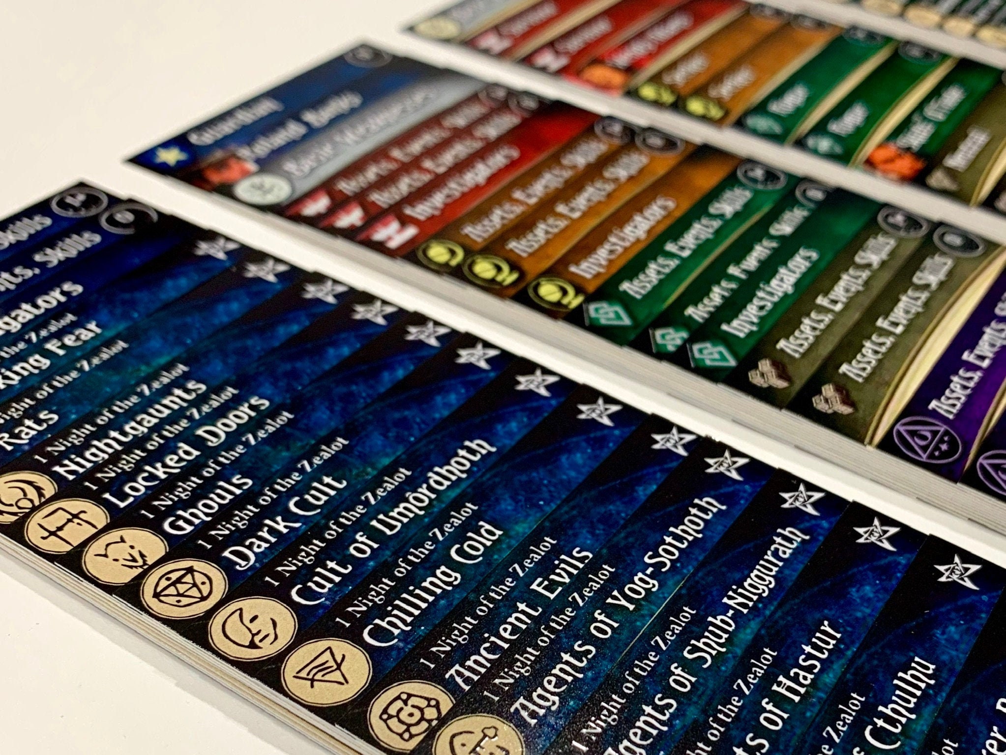 Arkham Horror LCG Deck Box Dividers - High Quality Unique Printed Cards -  Etsy