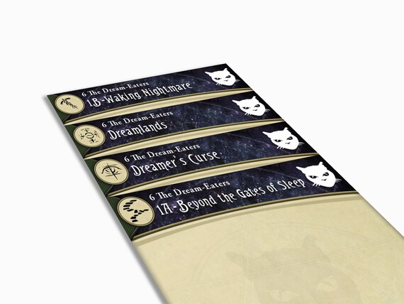 The Dream Eaters - Arkham Horror LCG Deck Box Dividers - Etsy Canada
