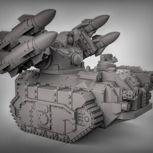 Mobile Rocket Launcher Model Kit - Tank Collection for 28mm Miniature Wargames & Terrain