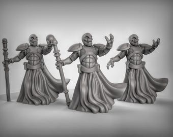 Warforged Spell Casters 2 | Tabletop Gaming Miniatures I Dungeons and Dragons | Pathfinder I RPG