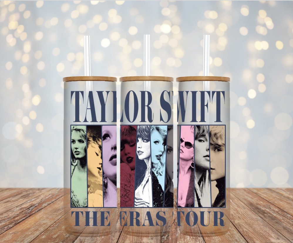 Taylor Swift Eras Glass Cup — Love Her Work