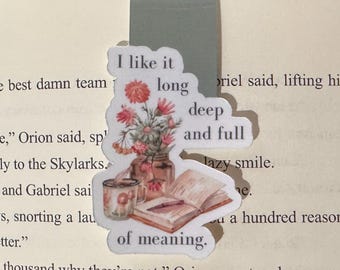 I Like it Long... Magnetic Bookmark