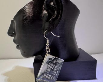 Dark Romance Mini Book Earrings