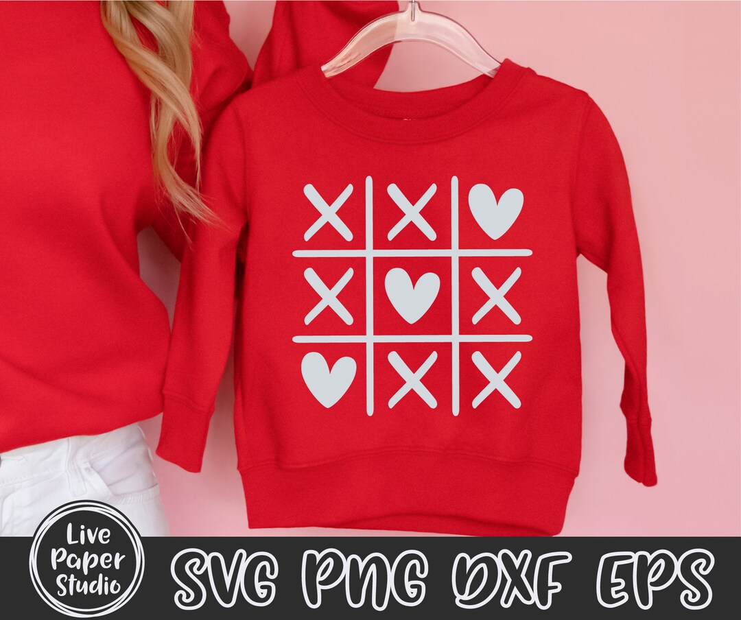 Happy Valentine's Day Svg, Tic Tac Toe SVG, Tic Tac Toe Grid, Tic Tac ...