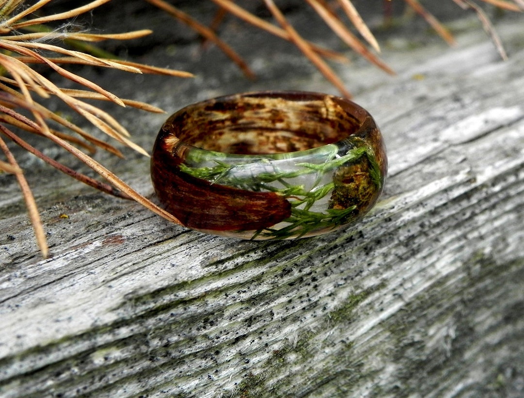 Real Juniper Bark Ring Wood Juniper Ring Terrarium Juniper Jewelry Mens Juniper Ring Rustic Wooden Ring Wood Wedding Rings Forest Ring Etsy