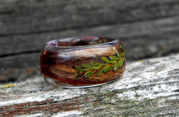 Epoxy resin wood ring new arrivals