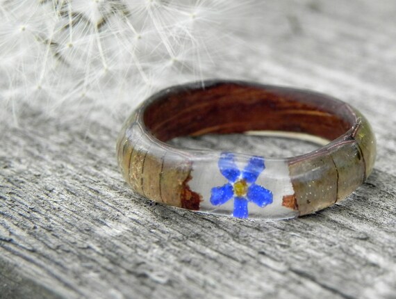 Etsy forget me not ring deals