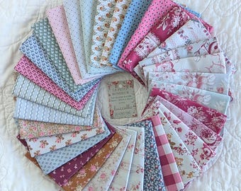 Le Petit Bonheur - Fat Quarter Bundle - 32 Pieces - L'uccello