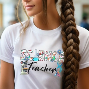 Science Teacher Shirt New Teacher Gift First Day of School Tshirt Back to School Tshirt, Science Teacher Tshirt Gift for Science Teacher