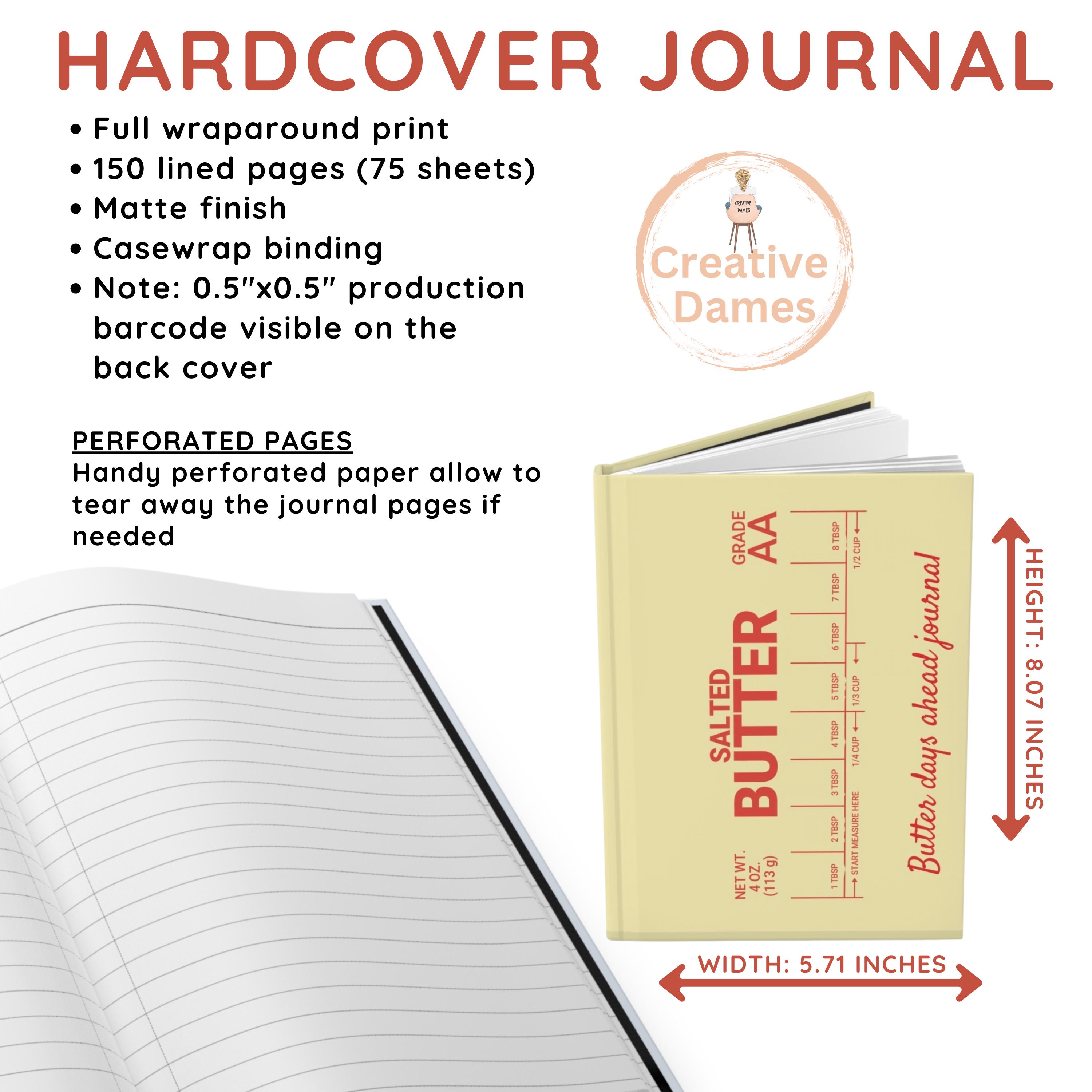 Personalized Butter Recipe Journal | Grandma Recipe Book | Buttercore ...