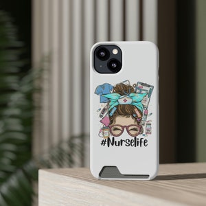 ナースライフ メッシーバン スマホケース カードホルダー付き