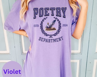 Poetry Department 2024 Tortured Poets Department Tshirt Poet Shirt for Concert kids shirt unisex hoodie unisex crewneck