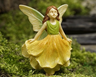 Beautiful Belle Fairy, Standing Fairy, Miniature Fairy Figure, Fairy for Fairy Garden, The Fairy Garden, UK Fairy Garden