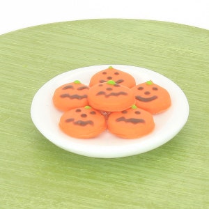 Halloween Cookie Selection, Miniature Halloween Biscuits, Halloween Fairy Garden, Halloween Miniatures, The Fairy garden UK