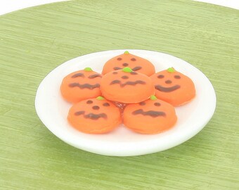 Halloween Cookie Selection, Miniature Halloween Biscuits, Halloween Fairy Garden, Halloween Miniatures, The Fairy garden UK