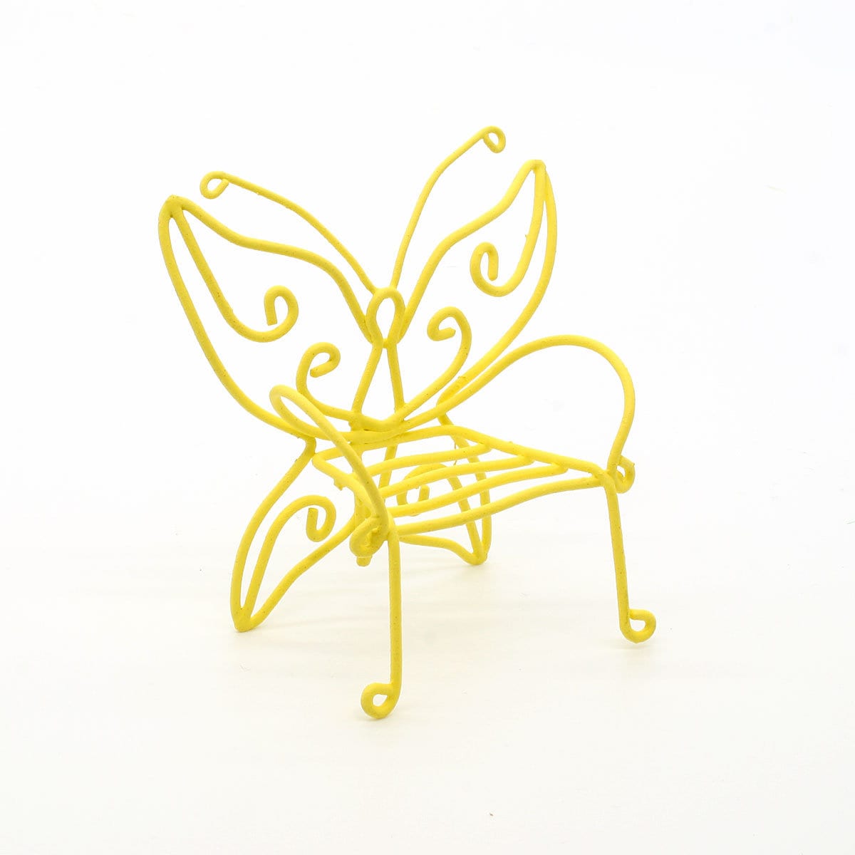 Fairy Garden Miniature Butterfly Chair Fairy Garden Metal Chair