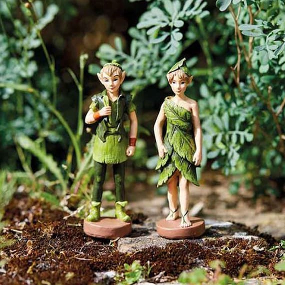 Hadas Elfines en miniatura Figuras de jardín de hadas B -  México