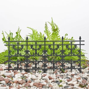 Miniature Fence,Wooden Garden Fence,Christmas Decorations,DIY Picket