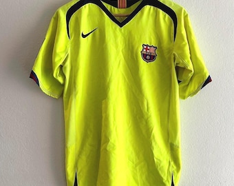 Vintage BARCELONA 2005 2006 Away Football Shirt Soccer Jersey