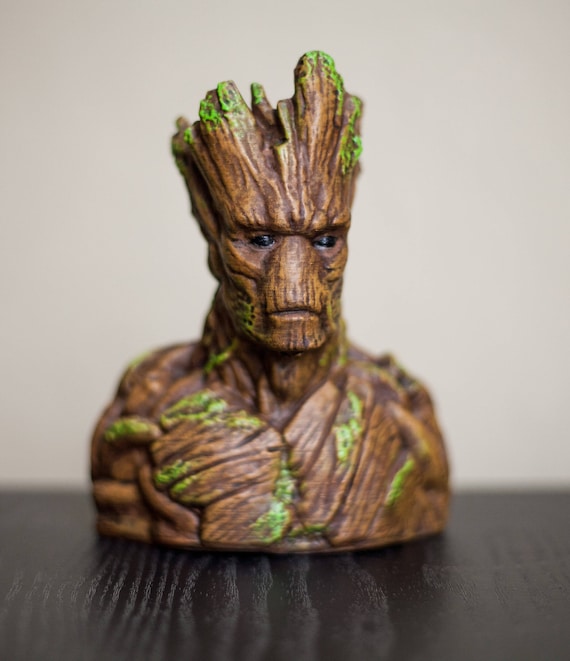 Marvel Groot Guardian Of The Galaxy Avenger 40 Cm Small Statue