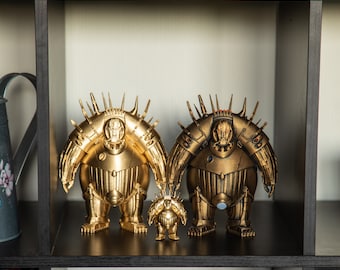 3d printed Mondoshawan from The Fifth Element Mondoshawan Key for the Elemental Stones apocalyptic decor science fiction