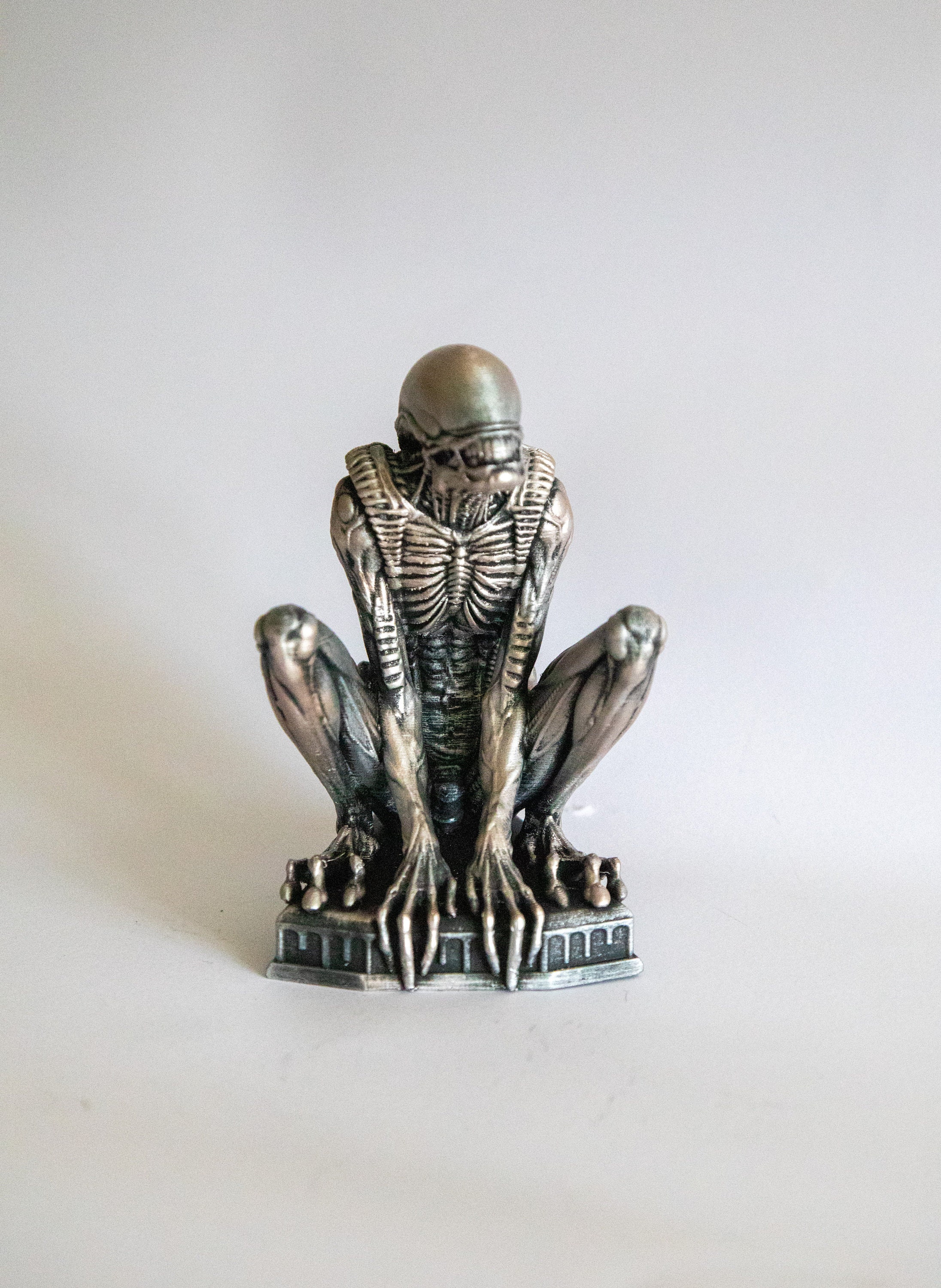 Xenomorph Alien Statue - H.R. Giger Inspired Dark Academia Decor ...
