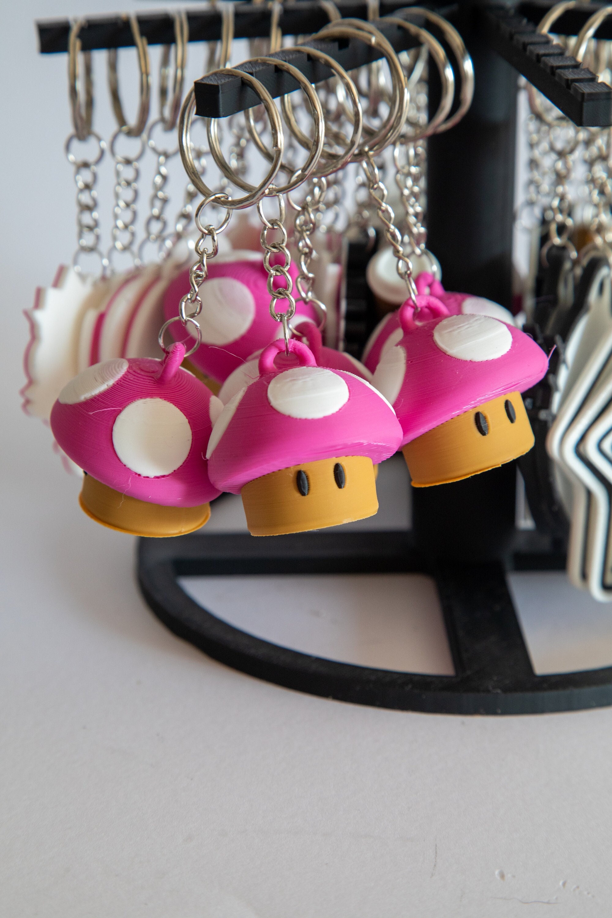 Level Up Your Keys: Super Mario Bros. Mushroom Keychain, necklace, backpack accessories