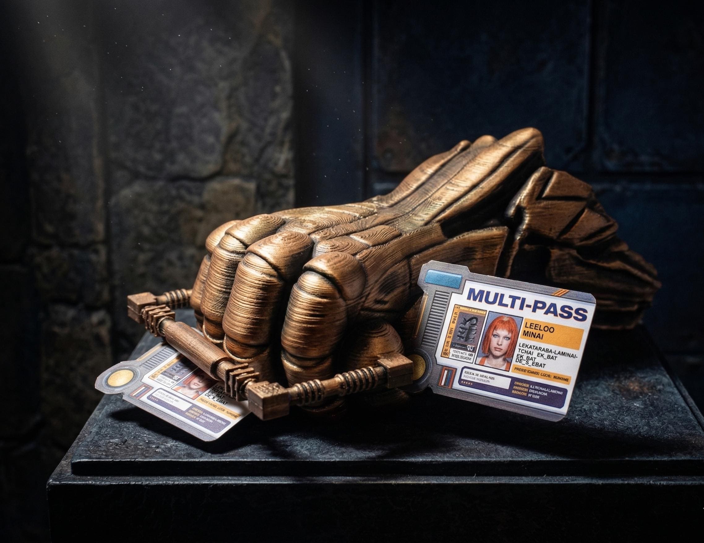 Hande Prop Life Size Leeloo Hand Prop - the Fifth Element Replica - 3D Printed ...