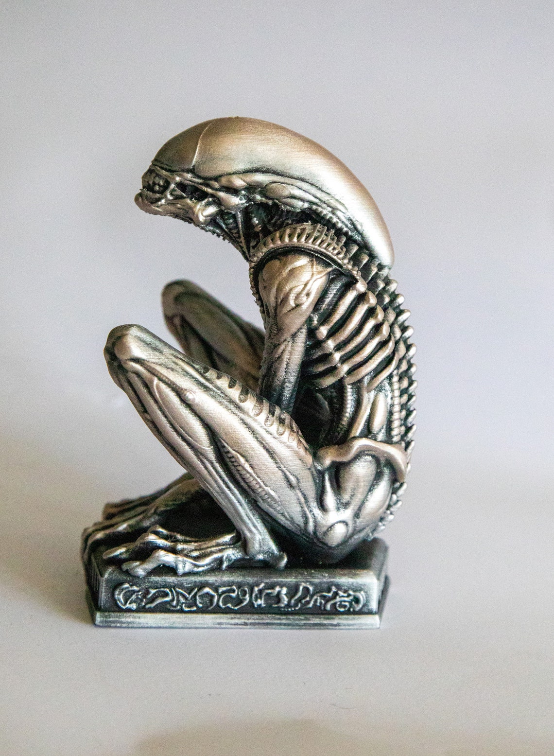 Xenomorph Alien Statue - H.R. Giger Inspired Dark Academia Decor ...