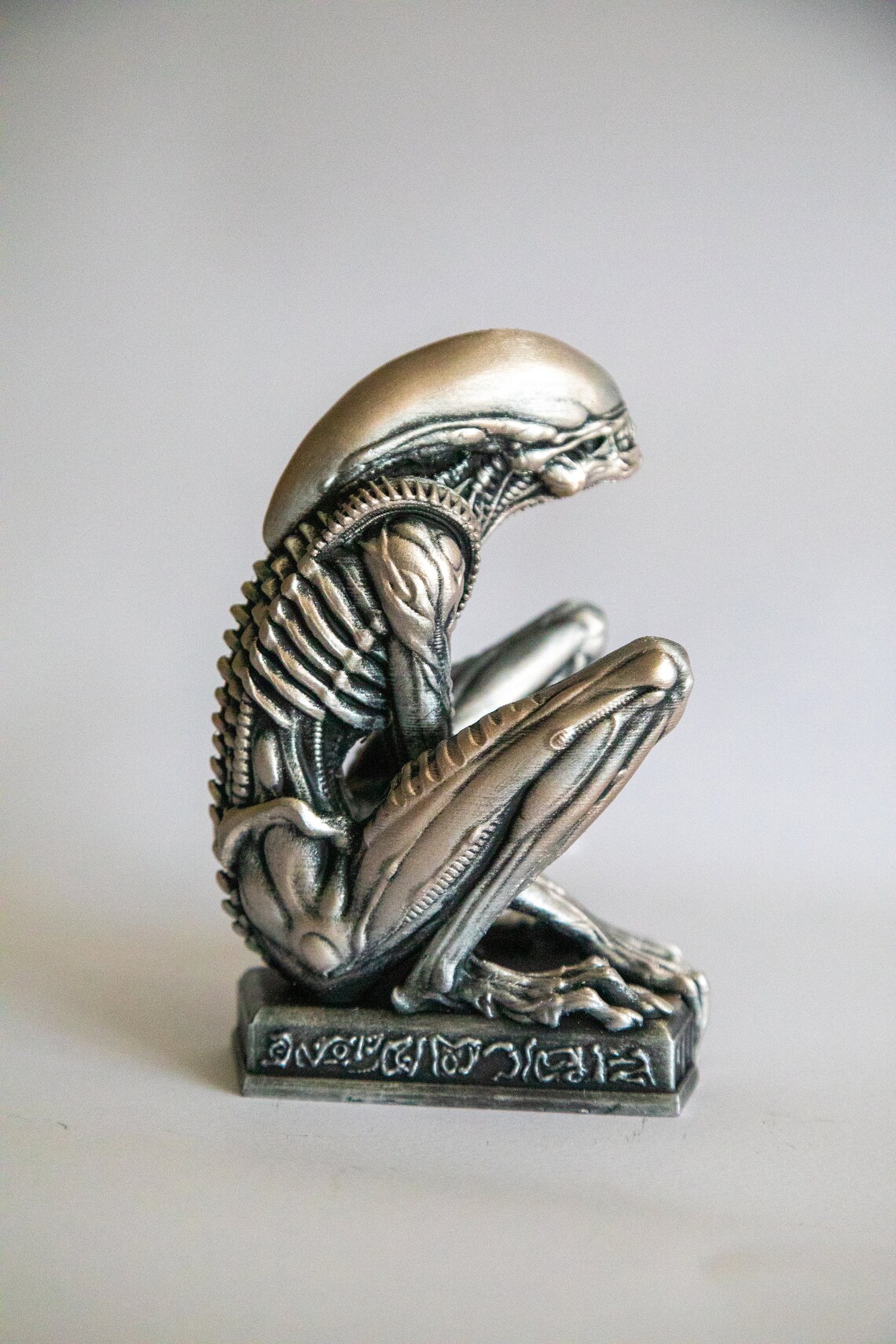 Xenomorph Alien Statue - H.R. Giger Inspired Dark Academia Decor ...