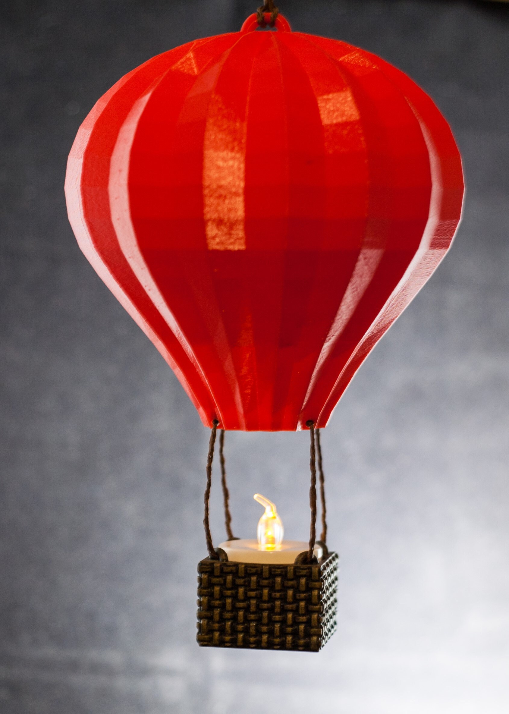 3d Printed Hot Air Balloon Tee Light Holder Nursery Decor Etsy Singapore