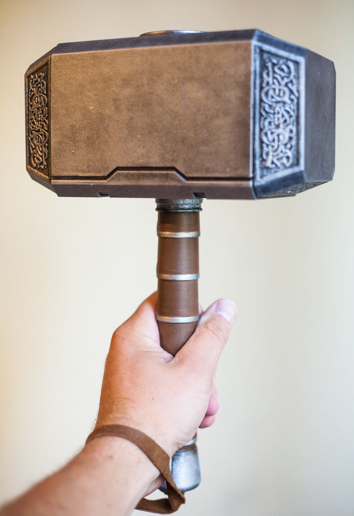 Mjolnir Thors Hammer life size Thors hammer Avengers Marvel 3D Etsy